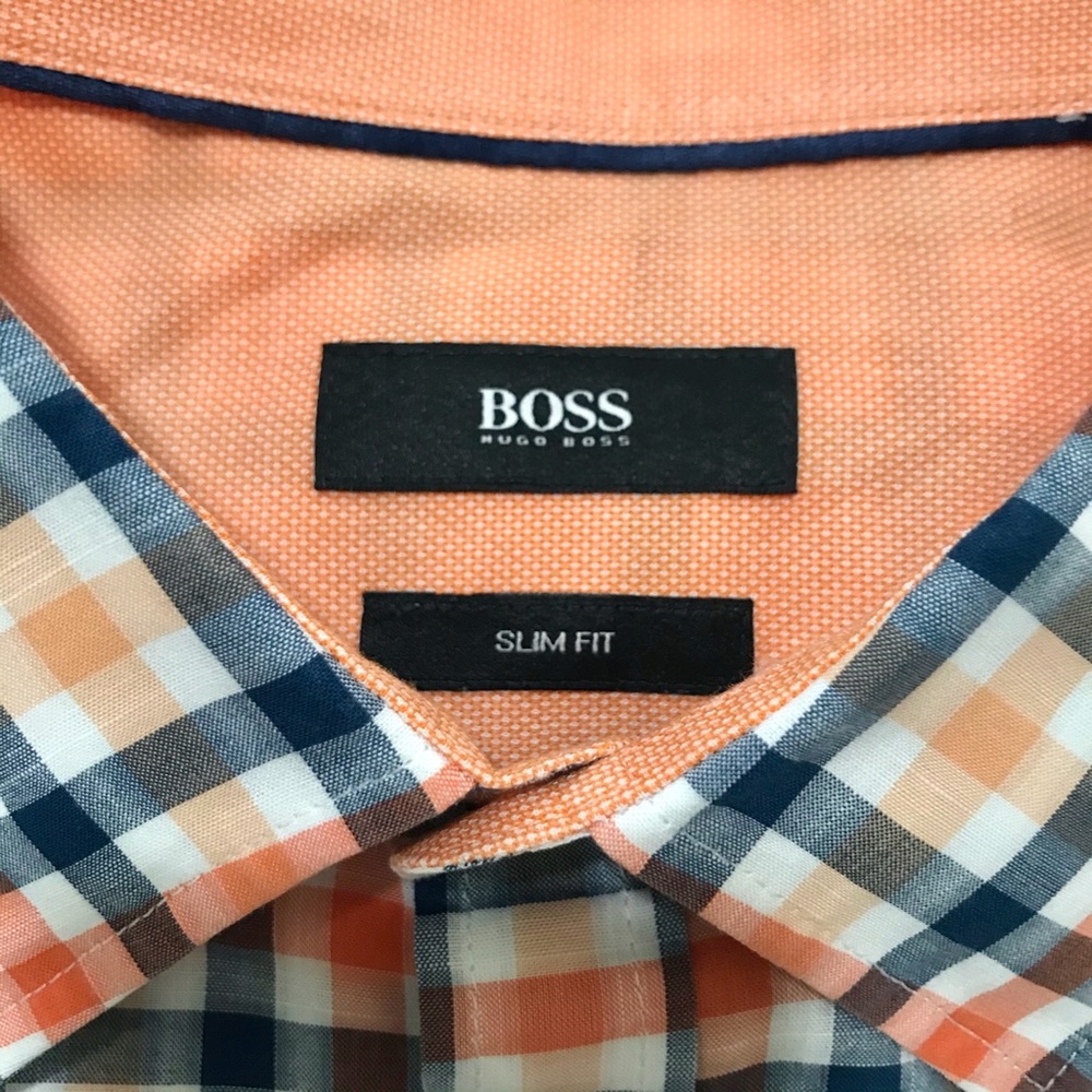 Hugo Boss Short Sleeve Slim Fit Shirt - L - Picture 4 of 5
